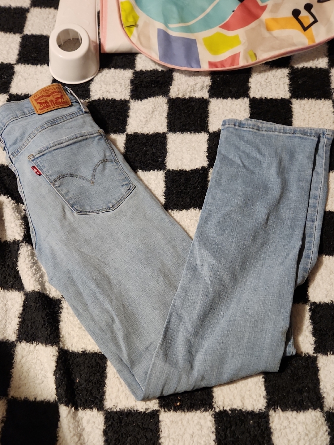 Levi's Light Blue Straight-Leg Jeans
